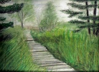 Susan Carmicle: 'Sanctuary', 2004 Pastel, Landscape. A wild fowl protection area near my home in NW Minnesota....