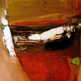 Stefan Fiedorowicz: 'Yellow Ochre In a Rage', 2012 Oil Painting, Abstract. Artist Description: Sometimes the most anger reflects the strongest love.  Ram Dass once said that those who anger you the most requires your help. ...