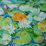 Water Lilies By Stella Spiridonova
