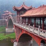 Bridge to the Temple Wu By Steve Scarborough