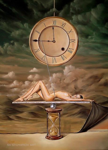 Svetoslav Stoyanov  'ILLUSION OF TIME', created in 2012, Original Painting Oil.