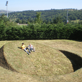 Tanya Preminger: 'Round Balance', 2008 Other Sculpture, Landscape. Artist Description:  Earth work- environmental art ...