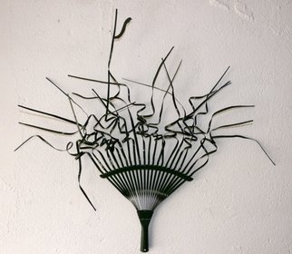 Stphane Terrire: 'sans titre', 2009 Mixed Media Sculpture, undecided.     balai a gazon, acier, glycero   ...
