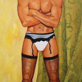 The Man With Stockings, Tiziana Fejzullaj