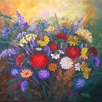 Summer Bouquet By Tatyana Leksikova