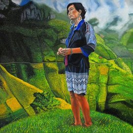 Thu Nguyen: 'remember me', 2018 Oil Painting, Landscape. Artist Description: oil on canvas, unframed, 30 x 40 inches...