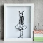 girl with bunny ears By Aleksandar Janicijevic