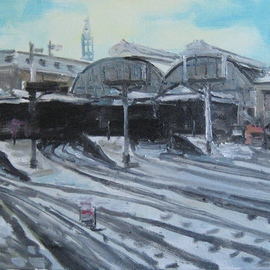 Railroad station By Vasyl Dzhabraylov