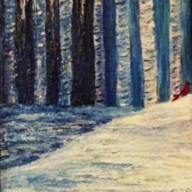 winter cardinal  By Valerie Leri