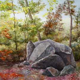 Landscape With Stones, Vladimir Volosov