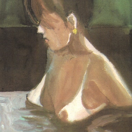 Hot Tub  Babe By Harry Weisburd
