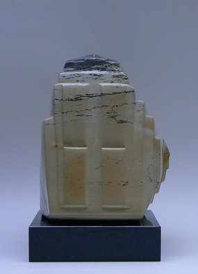 Pim Van Der Wel: 'Maya', 2009 Stone Sculpture, Abstract.  A sculpture of KIISI- stone ...