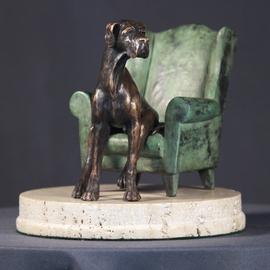 rex on his chair By Willem Botha