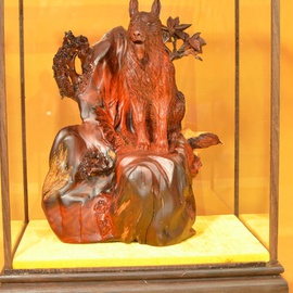 Shuili Chen: 'Prosperity ', 2014 Wood Sculpture, Animals. Artist Description:  
