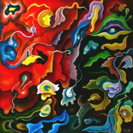 dynamics of colors 2  By Yosef Reznikov