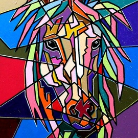 portrait of a horse  By Yosef Reznikov