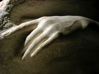 Zamin Sangtarash: 'detail of The dying mermaid', 2009 Stone Sculpture, Figurative.  marble sculpture ...