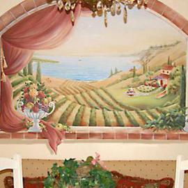 Kitchen Mural By Marsha Bowers