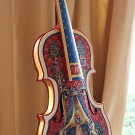 Marsha Bowers Artwork Painted Violin, 2015 Other Painting, Other