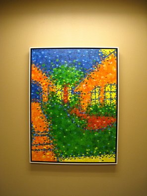 Artie Abello; Home, 2009, Original Painting Oil, 30 x 40 inches. 
