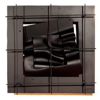 Alexey Klimov, 'WINDOWS 3', 2015, original Sculpture Other, 16 x 16  x 4 inches. Artwork description: 1911     This is the collection of fifteen metal wall- hung sculptures. Though each one is clearly a stand- alone piece, they are related to one another. I look at them as a family of equals United by their size, materials they are made of, clear presence of a ...