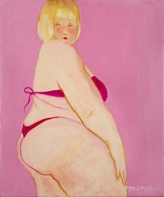 Alice Murdoch; Whale, 2011, Original Painting Oil, 24 x 32 inches. Artwork description: 241             Big Girl           ...