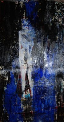 Alkistis Wechsler, 'Heliogabal By Night', 2014, original Painting Oil, 50 x 90  cm. Artwork description: 2793     part of a new art project     ...