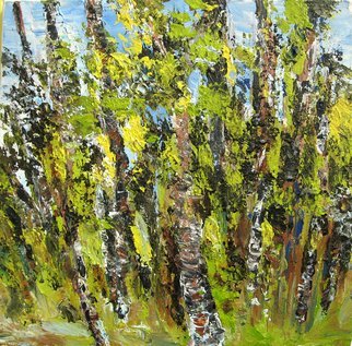 Animesh Roy; Trees, 2006, Original Painting Acrylic, 38 x 38 cm. Artwork description: 241  Trees / Trees Acrylic on Canvas  38cm x 38cm	Dec. 2006 ...