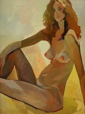 Ludmila Guryeva; Summer, 2002, Original Painting Oil, 60 x 80 cm. Artwork description: 241  canvas, oil ...