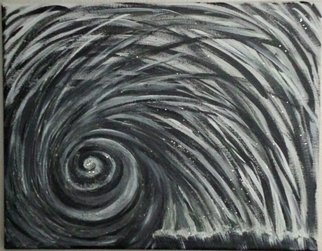 Sherry Evaschuk; Spiraling, 2013, Original Painting Acrylic, 11 x 14 inches. Artwork description: 241              Abstract Expressionism acrylic painting             ...
