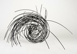 Andrea Waxman Mulcahy; Emergence, 2011, Original Sculpture Steel, 62 x 30 inches. 