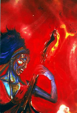 Barry Boobis; Esperenza Spalding Painti..., 2012, Original Painting Acrylic, 30 x 40 inches. Artwork description: 241  The great female bass player delivers  the Lord's work through the Blues!                                                      ...