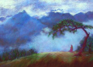 Brenda Boles; Andean Splendor, 2009, Original Pastel, 40 x 29 inches. Artwork description: 241  This is where I was on 9/ 11 - - Macchu Picchu in the Peruvian Andes.  I saw this site and knew I had to paint it.  The atmosphere, mist, and mountains were actually blue! ...