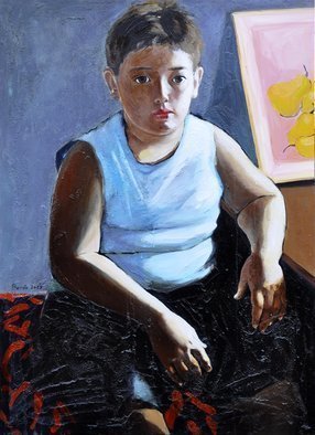 Brikena Berdo; Arti, 2015, Original Painting Oil, 80 x 100 cm. 