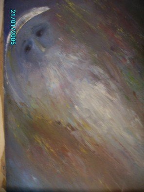 Slava Buneev; God Is The Light, 2004, Original Painting Oil, 50.6 x 70.5 cm. Artwork description: 241 light, God, Cosmos, philosophy, Buneev...