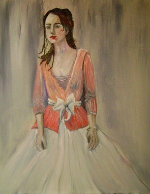 Charles Hanson; Pretty Girl, 2008, Original Painting Oil, 24 x 30 inches. 