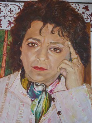Alida Militi; El Anillo, 2012, Original Painting Oil, 60 x 50 cm. 