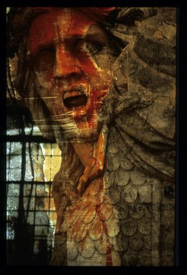 Claudia Nierman, 'Eros', 1997, original Photography Other, 57 x 80  x 2 inches. Artwork description: 2448  This image is from the series Enchanted Garden. It is printed on canvas and hand painted. This image is also abeilable as a Cibachrom print in the smaller format.  ...