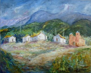 Cecilia Revol Nunez; DESPERTAR DE LOS COLORES, 2014, Original Painting Oil, 100 x 80 cm. Artwork description: 241                                                                Figurative Painting of North of Argentina, its people and customs. Oil on canvas with painting knife.                                                               ...
