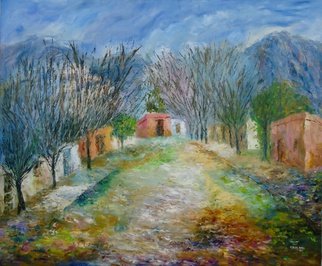 Cecilia Revol Nunez; SE ESCUCHAN MELODIAS, 2013, Original Painting Oil, 120 x 100 cm. Artwork description: 241                                                                       Figurative Painting of North of Argentina, its people and customs. Oil on canvas with painting knife.                                                                      ...