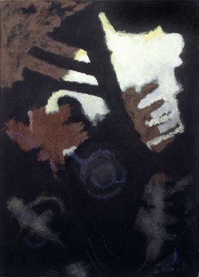 Delfina Nahrgang; Evolution, 1994, Original Painting Acrylic, 46 x 76 inches. 
