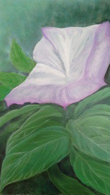 Denise Seyhun, 'The Vine', 2016, original Painting Oil, 24 x 36  x 2 inches. Artwork description: 1911  Flower, Floral, Nature, Serenity, Meditation ...