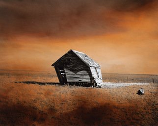 Denny Moers; Prairie Dwelling VIII, 1996, Original Photography Other, 16 x 17 inches. Artwork description: 241 This is a archival pigment print from an original silver chloride darkroom based photographic monoprint. See my website for moreinfo....