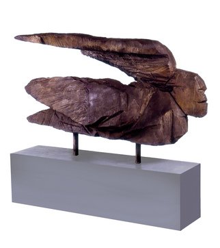 Domingo Garcia; Jurakan Dios Del Viento, 2007, Original Sculpture Bronze, 6 x 4 feet. Artwork description: 241   Bronze Sculpture symbolizing the strong hurricane winds of the Caribbean. Jurakan is the name applied to the God of the Wind by our ancestors the taino indians.     ...