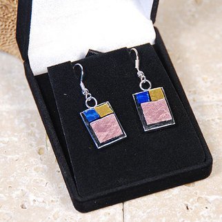 Jerry Reynolds; Mosaic Earrings, 2015, Original Mosaic, 0.5 x 1 inches. Artwork description: 241        Mosaics are all one of a kind hand made to order. Each mosaic is an authentic piece of art unique to itself. No two mosaics are ever alike.            ...