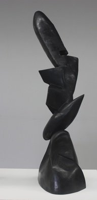 Daniel Lombardo; Rising Up, 1987, Original Sculpture Bronze, 8 x 24 inches. 