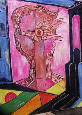 Durlabh Singh; The Muse, 2012, Original Painting Oil, 34 x 44 inches. Artwork description: 241  Contemporary, metaphysical, figurative, innovatory, colorful, soulful, new direction painting. ...
