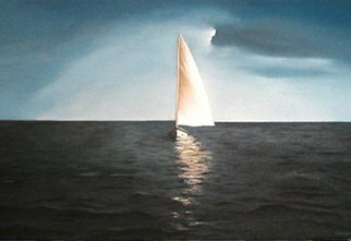 Edna Schonblum, 'Arriving', 2004, original Painting Oil, 50 x 30  x 2 cm. 