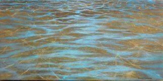Edna Schonblum, 'Transparencie 39', 2017, original Painting Oil, 50 x 25  x 3 cm. Artwork description: 1758 sea wave oil- painting transparencie realism...