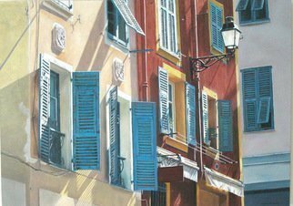 Edna Schonblum, 'Windows', 2008, original Painting Oil, 70 x 50  x 3 cm. 